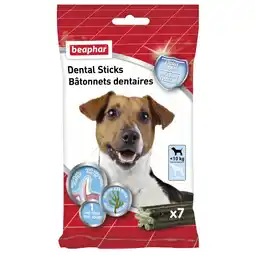 Pets Place Beaphar Dental Sticks Kleine Hond - Hondensnacks - 112 g 7 stuks aanbieding