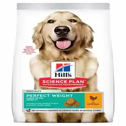 Pets Place Hill's Canine Adult Perfect Weight Large Breed - Hondenvoer - 12 kg aanbieding