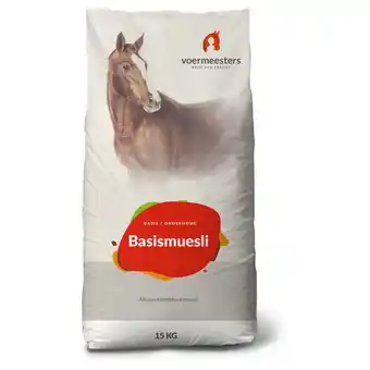 Pets Place Voermeesters Basis Muesli - Paardenvoer - 15 kg aanbieding
