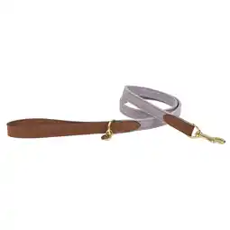 Pets Place Fantail Looplijn Blend - Hondenriem - 120 cm Lichtgrijs aanbieding