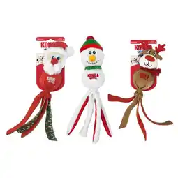 Pets Place Kong Holiday Xmas Wubba - Hondenspeelgoed - Large aanbieding