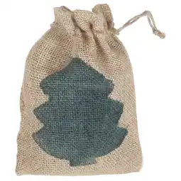 Pets Place Rosewood Naturals Santa Gift Jute Zak - Knaagdiersnack - 14x5x20 cm aanbieding
