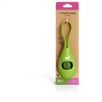 Pets Place Earth Rated Poepzakjes Lavendel Met Dispenser - Hondenpoepzakjes - Groen 15 stuks aanbieding