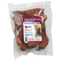 Pets Place Antos Runderoor Smoked - Hondensnacks - Rund 280 g 10 stuks aanbieding