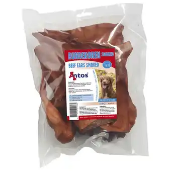 Pets Place Antos Runderoor Smoked - Hondensnacks - Rund 280 g 10 stuks aanbieding