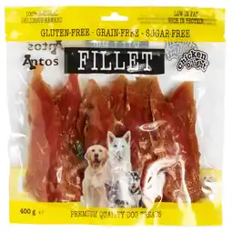 Pets Place Antos Chicken D'Light Fillet - Hondensnacks - Kip 400 g aanbieding