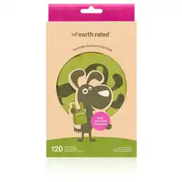 Pets Place Earth Rated Poepzakjes Lavendel Met Handvat - Hondenpoepzakjes - 17.7x34.2 cm Groen 120 stuks aanbieding