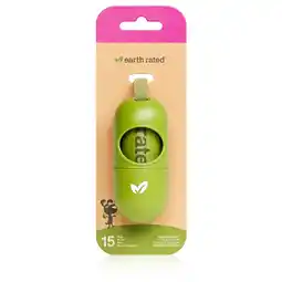 Pets Place Earth Rated Poepzakjes Met Houder Lavendel - Hondenpoepzakjes - Groen 15 stuks aanbieding