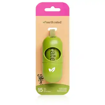 Pets Place Earth Rated Poepzakjes Met Houder Lavendel - Hondenpoepzakjes - Groen 15 stuks aanbieding