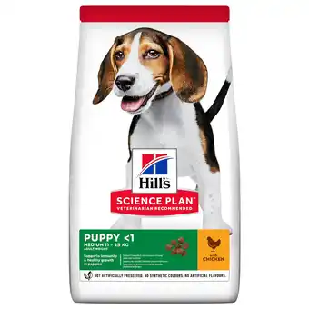 Pets Place Hill's Canine Puppy Medium Kip - Hondenvoer aanbieding