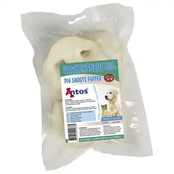 Pets Place Antos Varkensneus Gepoft - Hondensnacks - Varken 80 g 2 stuks aanbieding