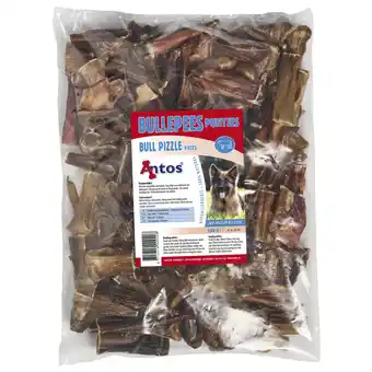 Pets Place Antos Bullepeespuntjes - Hondensnacks - Rund 500 g aanbieding