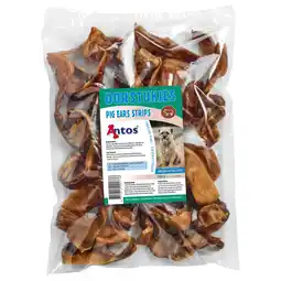 Pets Place Antos Oorstukjes - Hondensnacks - Varken 500 g aanbieding