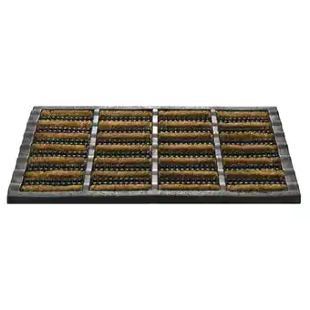 Pets Place Hamat Buitenmat Mudbuster - Deurmat - 40x60 cm Bruin aanbieding