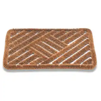Pets Place Hamat Borstelmat Draco - Deurmat - 39x59 cm Ecru aanbieding