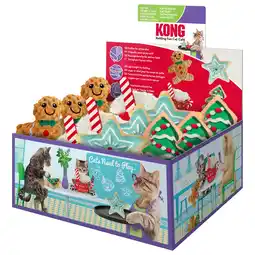 Pets Place Kong Holiday Scrattles Cafe - Assortimentsdoos - Kattenspeelgoed - Assorti 12 stuks aanbieding