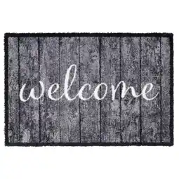 Pets Place Hamat Deurmat Lima Welcome - Deurmat - 50x75 cm Grijs aanbieding