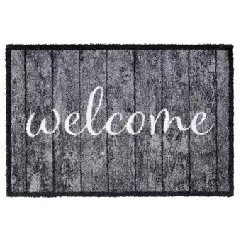 Pets Place Hamat Deurmat Lima Welcome - Deurmat - 50x75 cm Grijs aanbieding