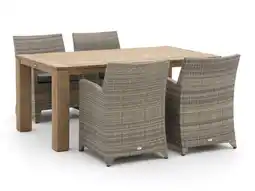 Kees Smit Forza Barolo/ROUGH-X 180cm dining tuinset 5-delig aanbieding