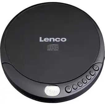 Conrad Lenco CD-010 Discman CD, CD-RW, CD-R Acculaadfunctie Zwart aanbieding