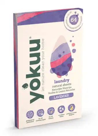 De Online Drogist Yokuu Wasstrips Lavendel 32ST aanbieding