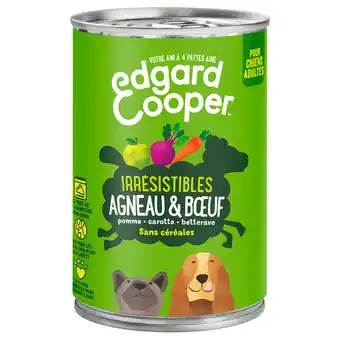 Zooplus 400g Edgard & Cooper Adult graanvrij lam, rund - Hondenvoer aanbieding