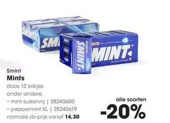 HANOS Smint mints aanbieding