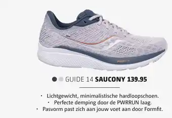 Bever Guide 14 Saucony aanbieding
