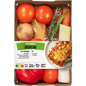 Dekamarkt Verspakket lasagne aanbieding