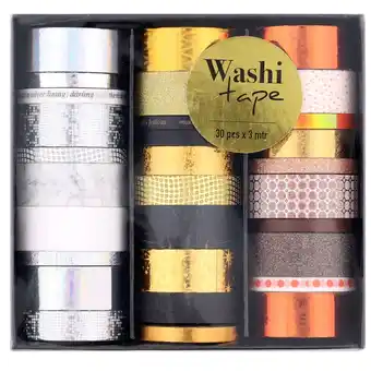 Action Washitape giftset aanbieding