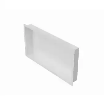 Sanitairwinkel.nl Inbouwnis 30x60x7cm mat wit TWEEDEKANS aanbieding