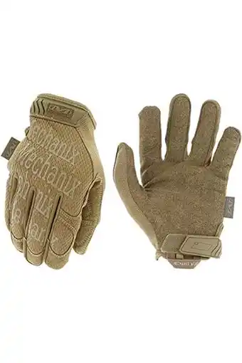 Amazon Mechanix Wear Original Coyote Gloves (Large, Brown) aanbieding