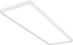 Amazon BRILONER Lampen - LED-plafondlamp, ultraplat LED-paneel, achtergrondlichteffect, neutraal wit licht, 3.000 lumen, wit, 580x20 aanbieding