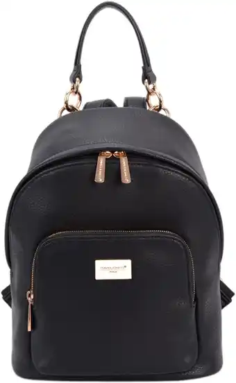 Amazon David Jones - Dames Kleine Rugzak Backpack - Casual Dagrugzak Daypack Zacht PU Leer - Schooltas Schoudertas - Rugtas Damesrug aanbieding