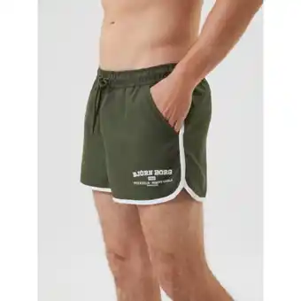 V&D Björn Borg Borg retro swim shorts 10001635-gn007 aanbieding