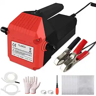 Amazon Nartov Olieafzuigpomp, 12 V, 80 W, oliepomp, elektrische olieafzuigpomp, motorolie, dieselpomp, afzuigpomp, olie, dieselpomp, aanbieding