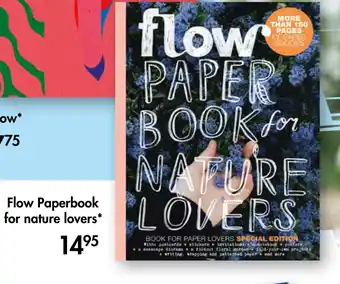 The Read Shop Flow Paperbook for nature lovers* aanbieding