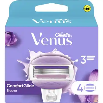 Albert Heijn Gillette Venus comfortglide breeze navulmesjes aanbieding