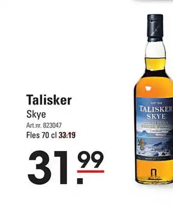 Sligro Talisker Skye aanbieding