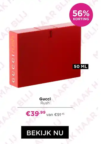 ICI Paris XL Gucci Rush 50ml aanbieding