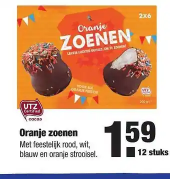 ALDI Oranje Zoenen aanbieding