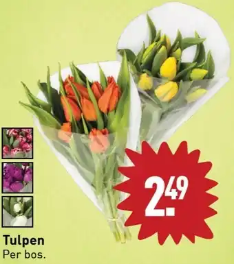 ALDI Tulpen per bos aanbieding