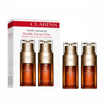 Schiphol Clarins Double Serum Duo Set 2x 30ml aanbieding