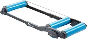 Bol.com Tacx T1100 Galaxia Fietstrainer - Rollenbank - Zwart/Blauw aanbieding
