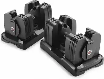 Betersport Verstelbare Dumbbells - BowFlex 560i - 2.3 t/m 27.2 kg aanbieding