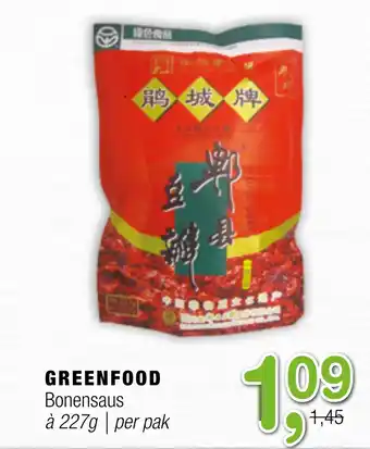 Amazing Oriëntal Greenfood Bonensaus 227g aanbieding