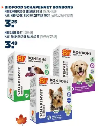 Van der Meer Biofood Schapenvet bonbons aanbieding