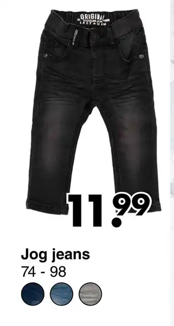 Wibra Jog jeans 74-98 aanbieding