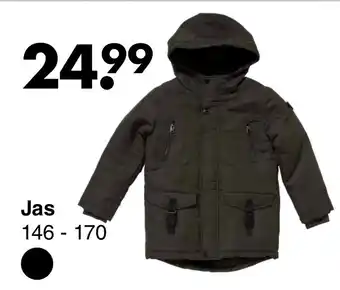 Wibra Jas 146-170 aanbieding