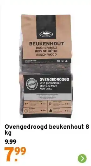 GAMMA Ovengedroogd beukenhout 8 kg aanbieding